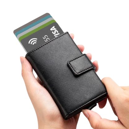 Billetera trifold modelo Aser