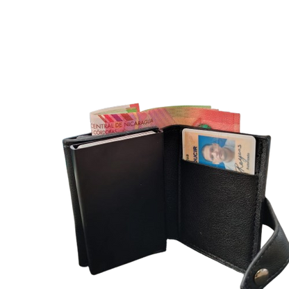 Billetera minimalista trifold 721