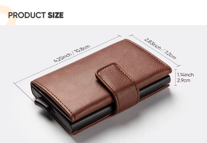 Billetera trifold modelo Aser