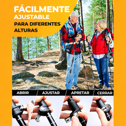 Bastón profesional para senderismo