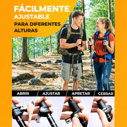 Bastón profesional para senderismo