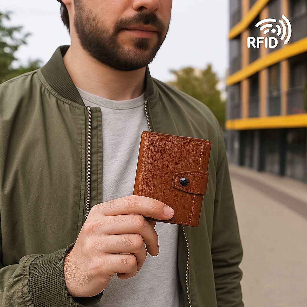 Billetera minimalista trifold 721