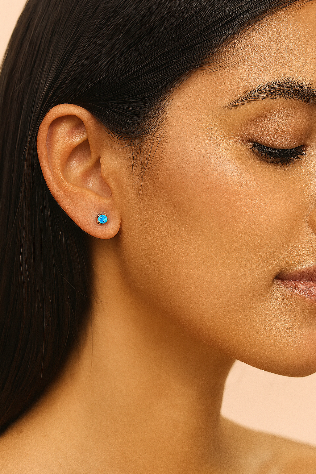 Aretes de circones S925