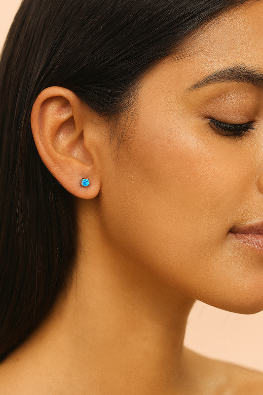 Aretes de circones S925