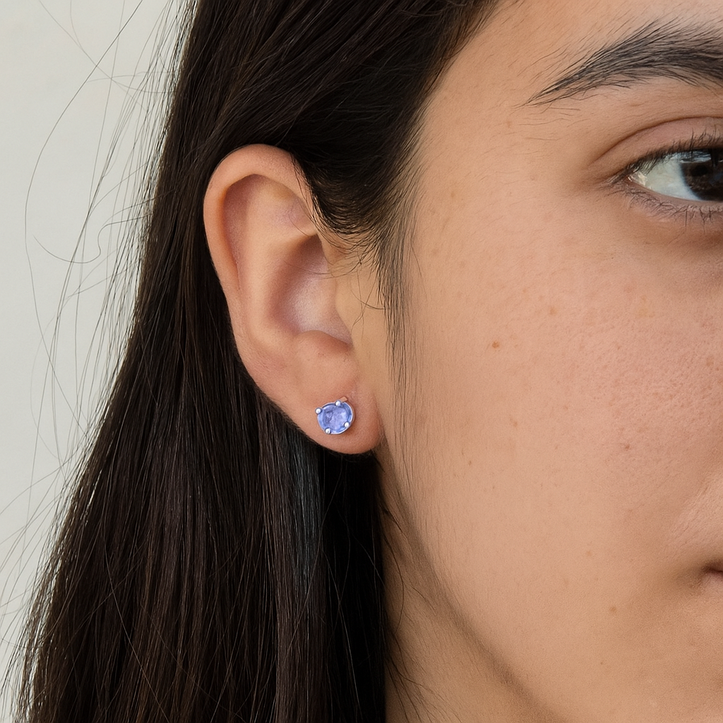 Aretes de circones S925
