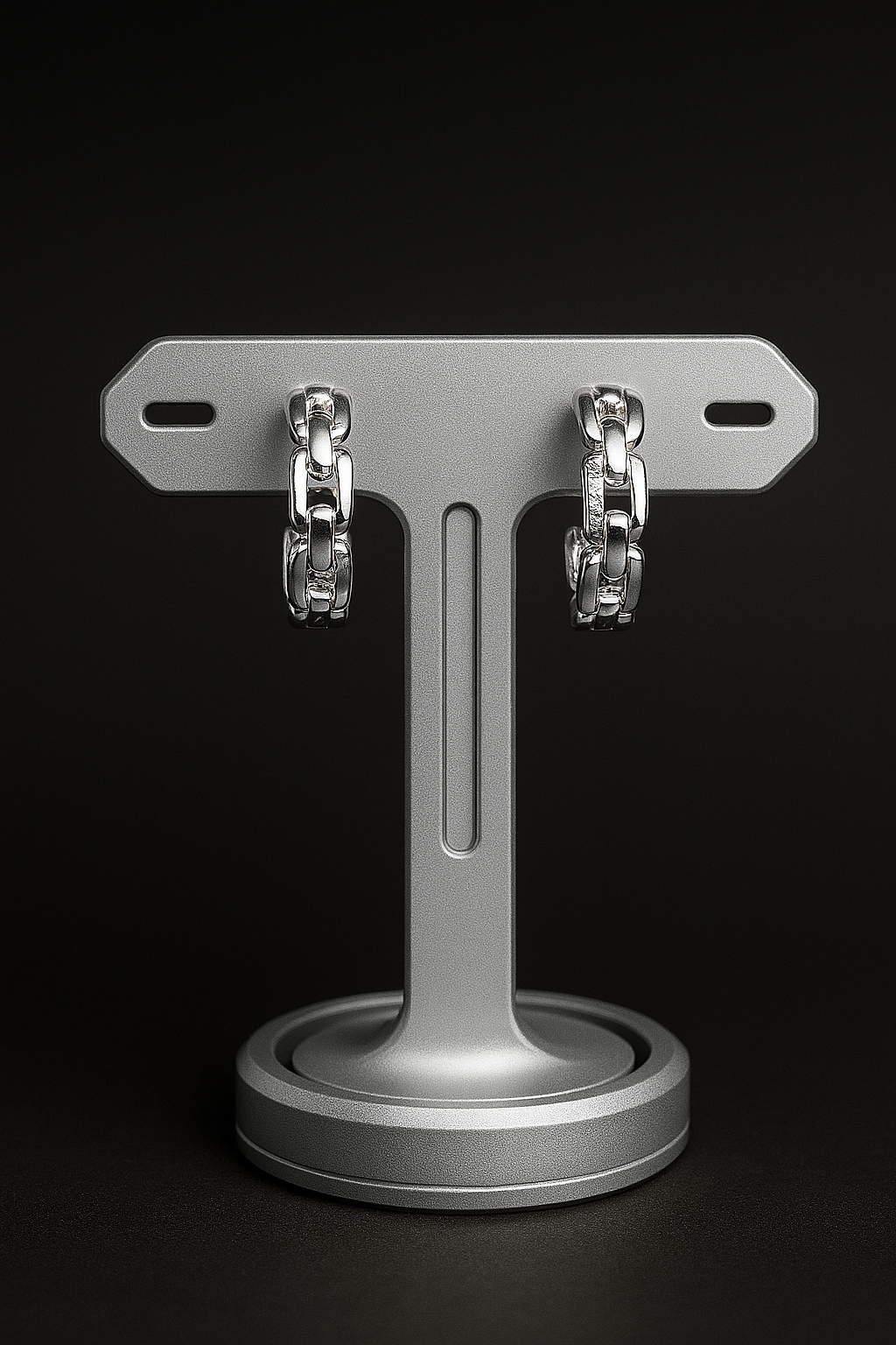 Aretes tipo huggies S925