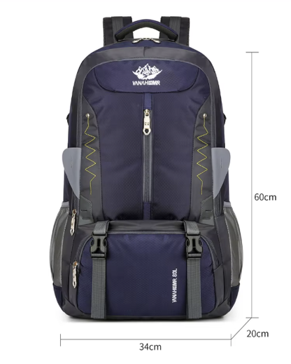 Mochila de Senderismo 60L+5 Todo Terreno