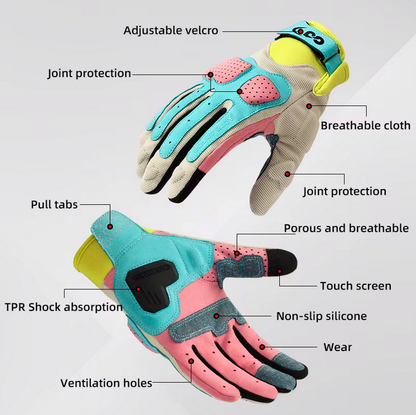Guantes para motociclistas