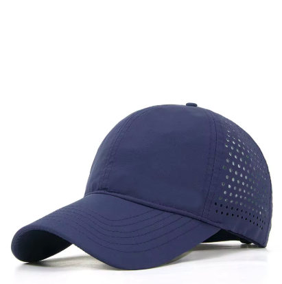 Gorra deportiva microperforada