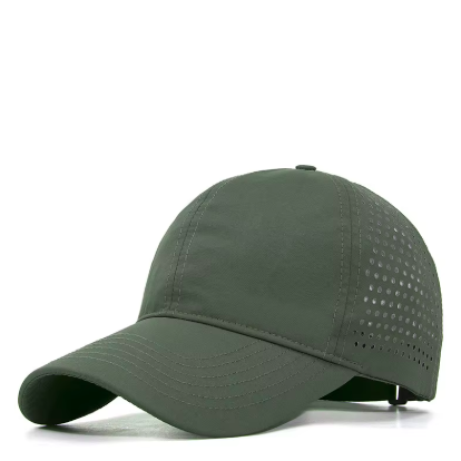 Gorra deportiva microperforada