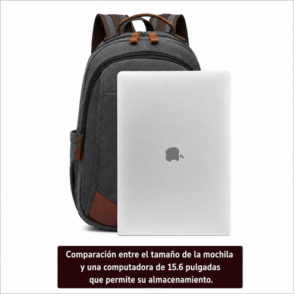 Mochila de lona para portatil