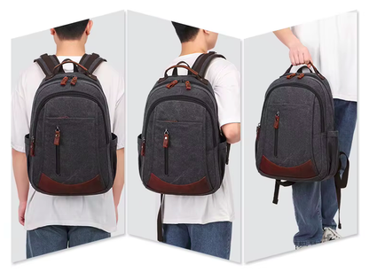 Mochila de lona para portatil